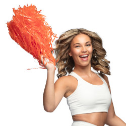 Pompom oranžový